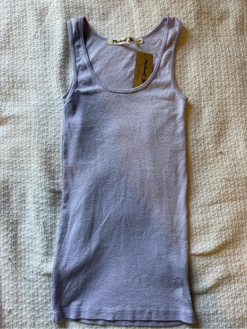 Michael Stars Lilac Scoop Tank Top